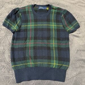 Polo Ralph Lauren plaid knit shirt